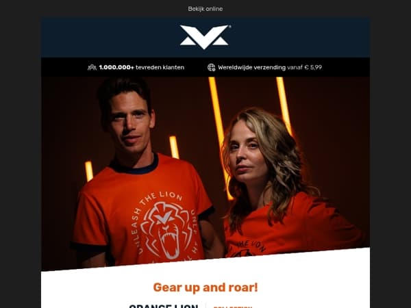 🦁 NIEUW! De Orange Lion collectie is geland