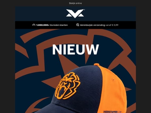 De nieuwe Orange Lion Fan Cap is er 🔥