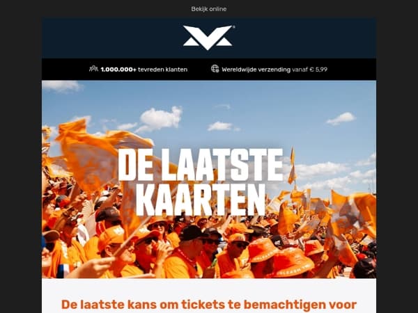 De laatste tickets 🟠 Max Verstappen tribunes