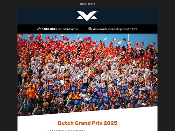 LAST MINUTE 🥵 Dutch Grand Prix vanaf de Max Verstappen Tribunes!