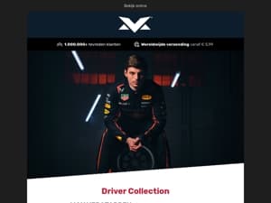 NIEUW! Ontdek de Max Verstappen Driver Collectie!