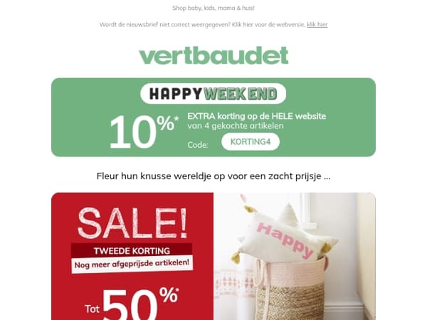 📢 10% EXTRA korting op je bestelling