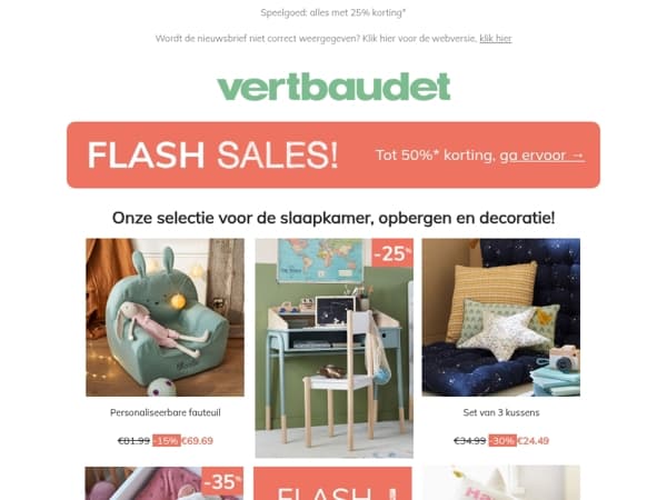 De Flash Sales: ook op de Home-collectie!