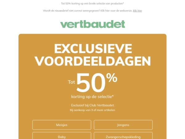 👉 Let’s go, de exclusieve voordeelverkopen beginnen!