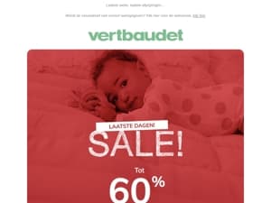 ⏱ LAATSTE DAGEN: solden tot -60%