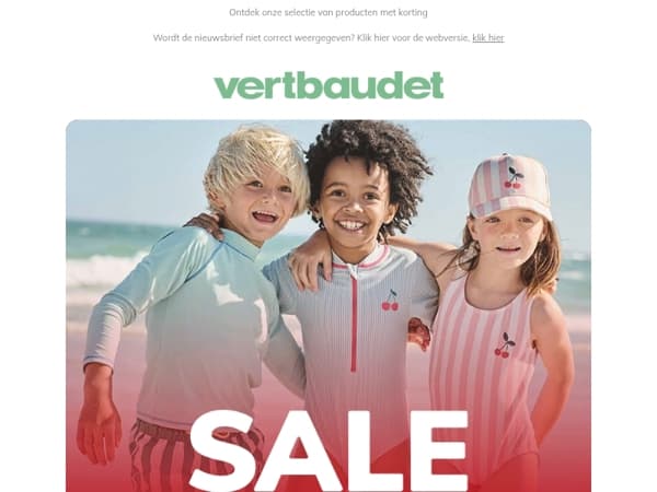 🔔 DERDE KORTING! Tot 60% korting!*