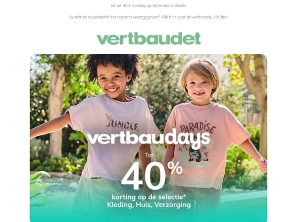 T-shirts voor zomer met kortingen tot 40% 👕
