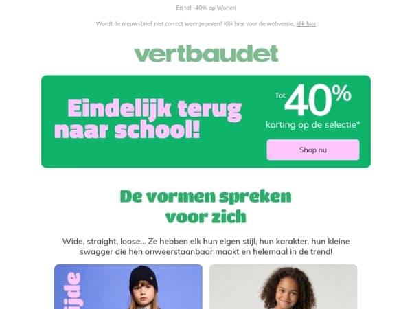 👖 Tot -40% om DE broek te vinden die hem past!