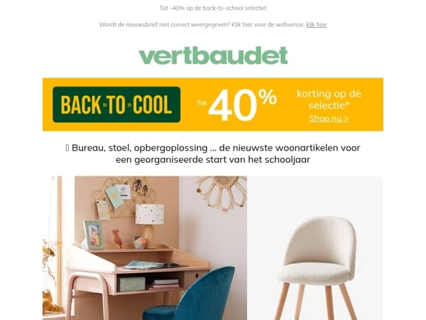 Bureau, inrichting, opbergoplossingen ... Een nieuwe slaapkamer voor het nieuwe schooljaar?