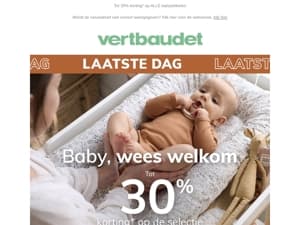 ⏳ Laatste dag om te profiteren van uw aanbiedingen