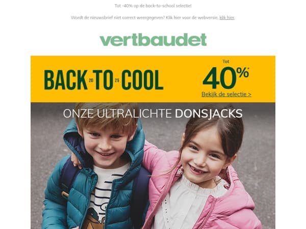 Onze nieuwe ultralichte donsjacks!