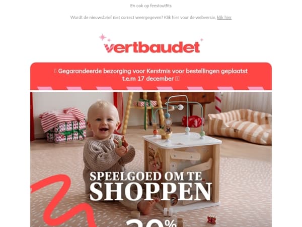 -30% op speelgoed, zelfs op onze bestsellers!