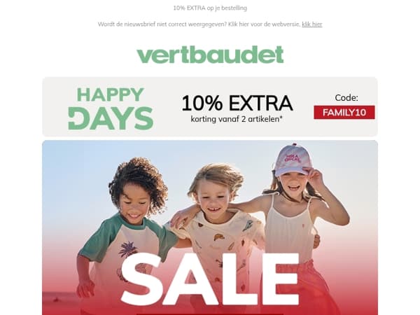 Tot 70% |Laatste weekend van de uitverkoop!