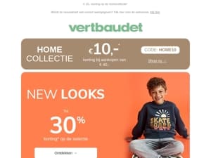 Tot 30% korting op KIDS kleding