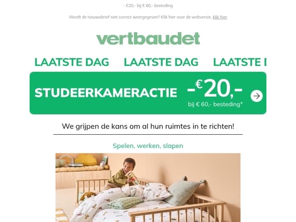 LAATSTE DAG! Shop voor het nieuwe schooljaar