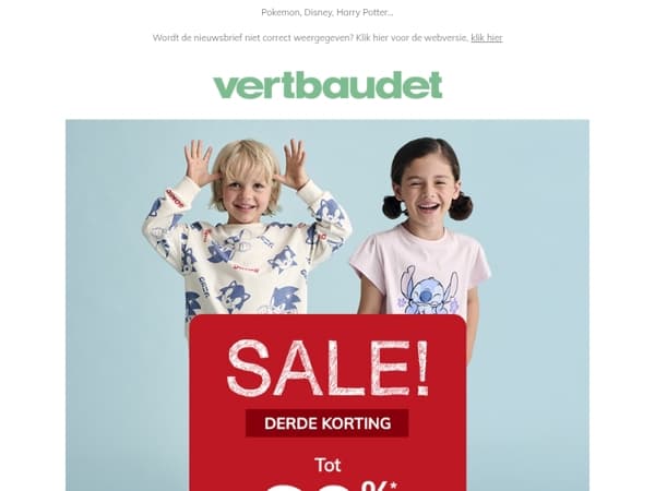 Hun favoriete helden zijn ook in de SALE 👉