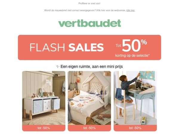 💫 Tot -50% op de kamer van de kids!