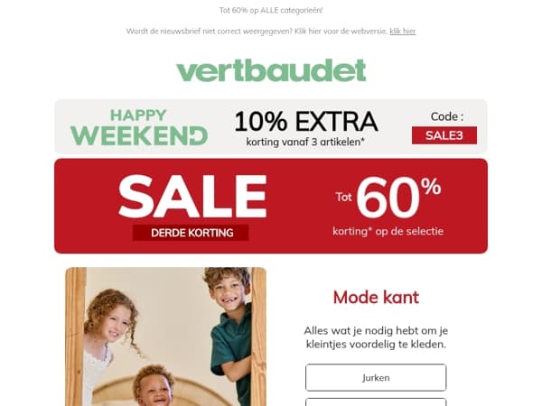 10% EXTRA op je bestelling