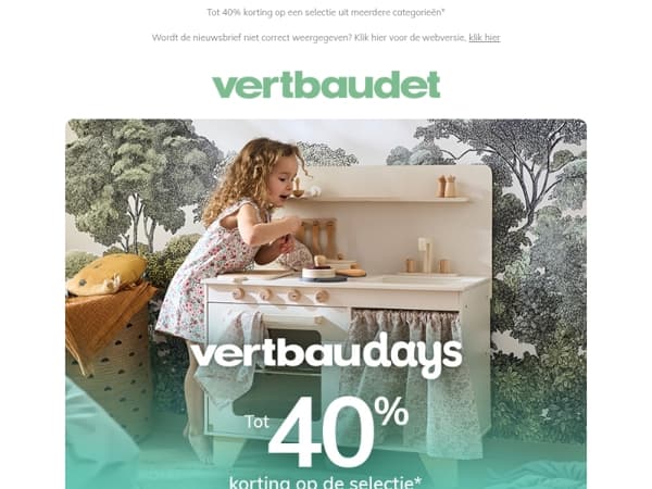 💛 Tijd voor plezier met de Vertbaudays!