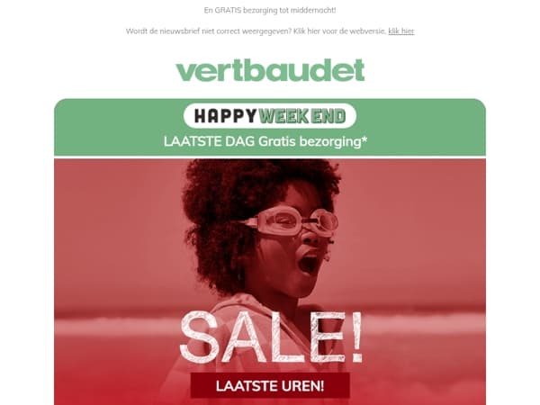 ⚡ LAATSTE DAG : tot 60% korting!*