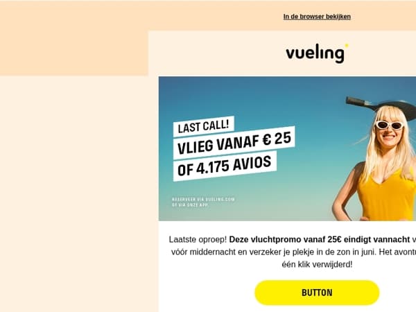 Er wacht een zon op je… maar alleen tot middernacht! ⌛