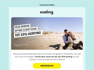 Tot 20% korting om in de winter te reizen 😶‍🌫️