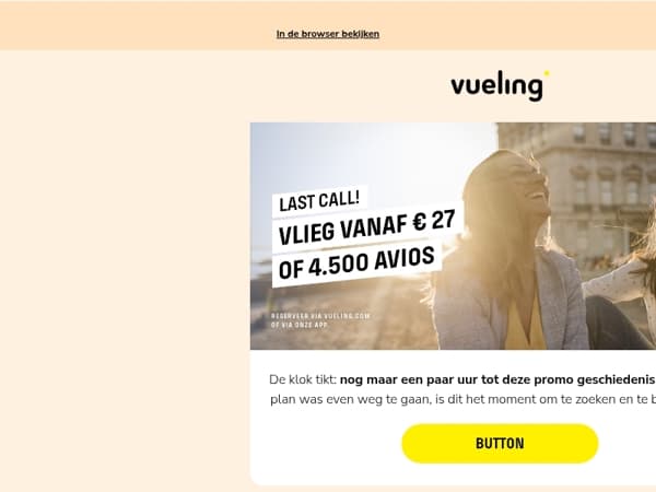👋 Bye bye €27... Vandaag is je laatste kans!