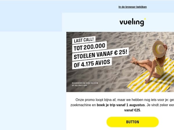 Laatste uren: er zijn nog vluchten vanaf €25 🏝️🏝️