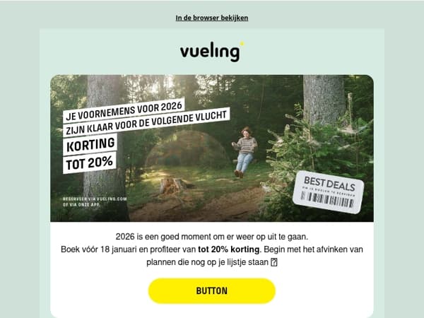 2026: een goed jaar om er weer op uit te gaan ⚡