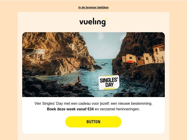 Deze Singles’ Day, gun jezelf een reis ✈️