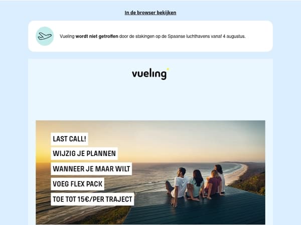 Flex Pack: plannen veranderen, je reis niet 💖