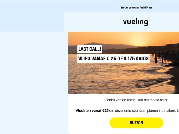 Laatste uren! Boek lente en mooi weer ☀️