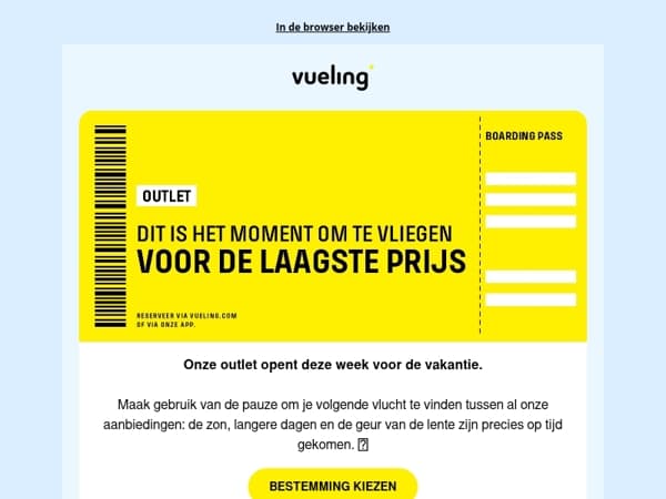 Ongelooflijke bestemmingen, nog betere prijzen ⛱️🌄🛫