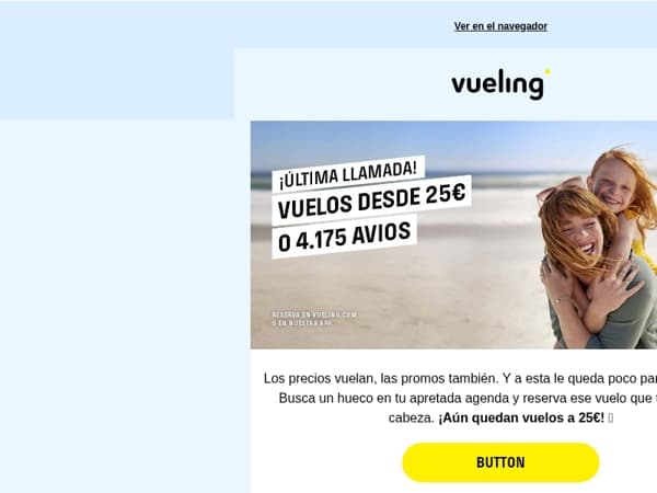 25€ y a volar... ¡Últimas horas!⏱️