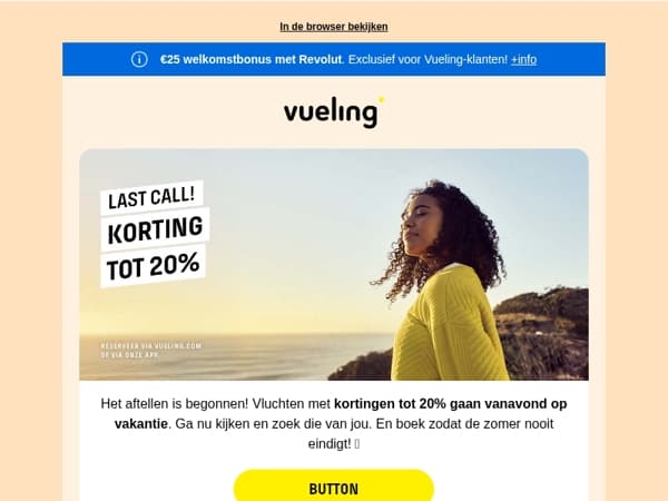 20% korting…Eindigt vandaag! 🚀