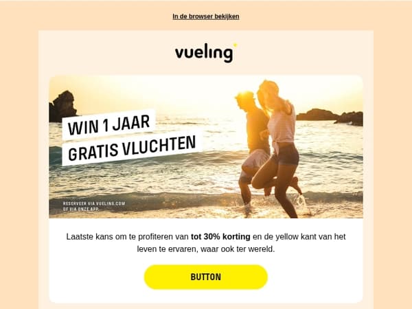 ⏰ De Yellow Days eindigen morgen! 💛