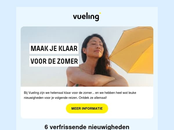 🌞6 nieuwigheden voor deze zomer