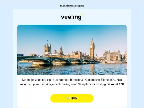 Laatste dag om de routine te ontvluchten 👉 vanaf 37€!