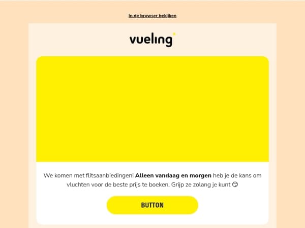 Flash sale: promo staat op het punt te vertrekken! 🪁