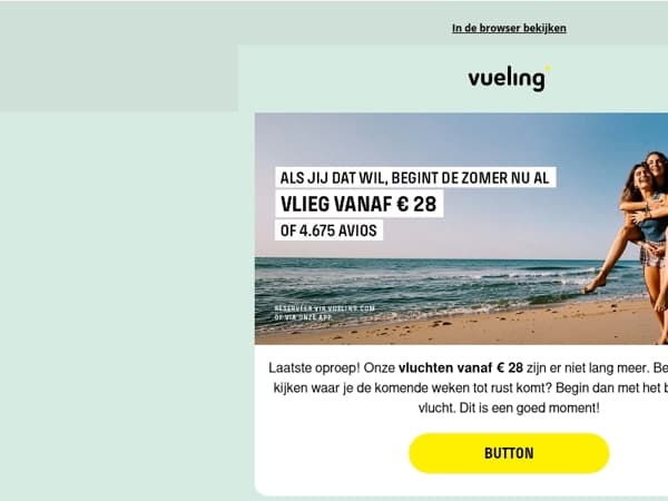 Boek vandaag nog je zomer 😉