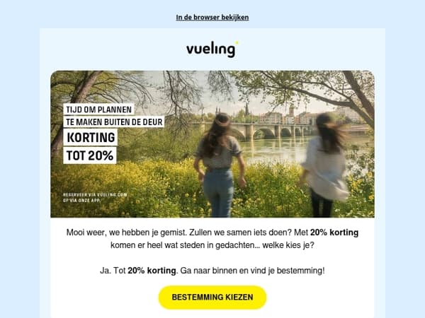🙌 20% om plannen buitenshuis te maken