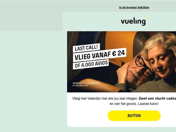 💛 Laatste uren! Vlieg opnieuw met wie jou laat vliegen 💛