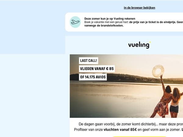 Je hebt nog maar een paar uur om te beslissen… ⌛