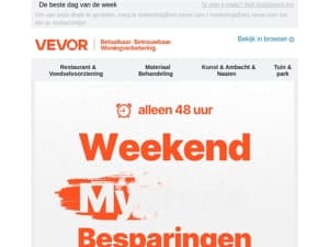 Accepteer het alsjeblieft... Weekend Mystery Korting