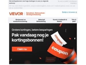 Maximaliseer je besparingen met exclusieve kortingsbonnen!