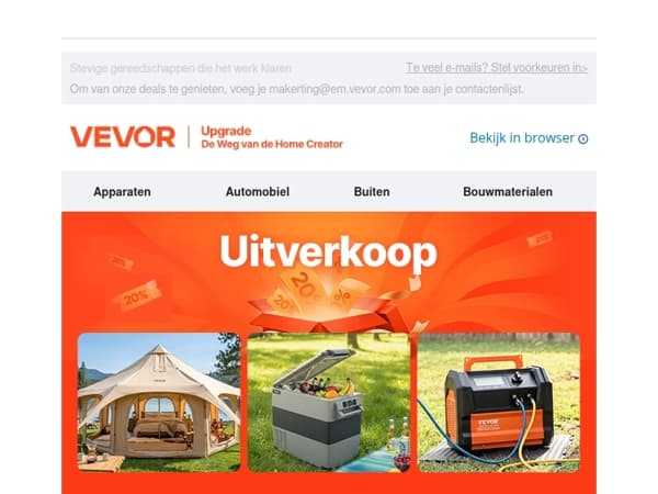 Bespaar tot 65€. Geen trucs, gewoon besparen.