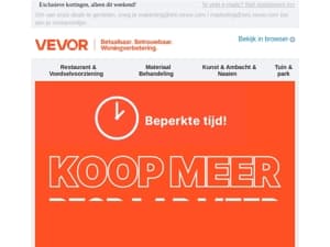 Weekenddeals die u niet mag missen!