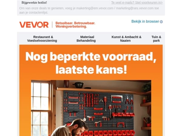Nog 24 uur te gaan - Weekendaanbiedingen gaan snel!