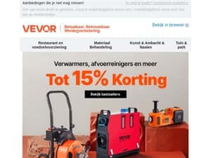 Speciale deals voor onze beste klanten!