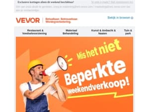 Weekenddeals – Speciale kortingen wachten op u!